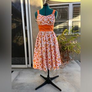 Disney Parks Dress Shop Orange Bird Dress, NWT, size xs